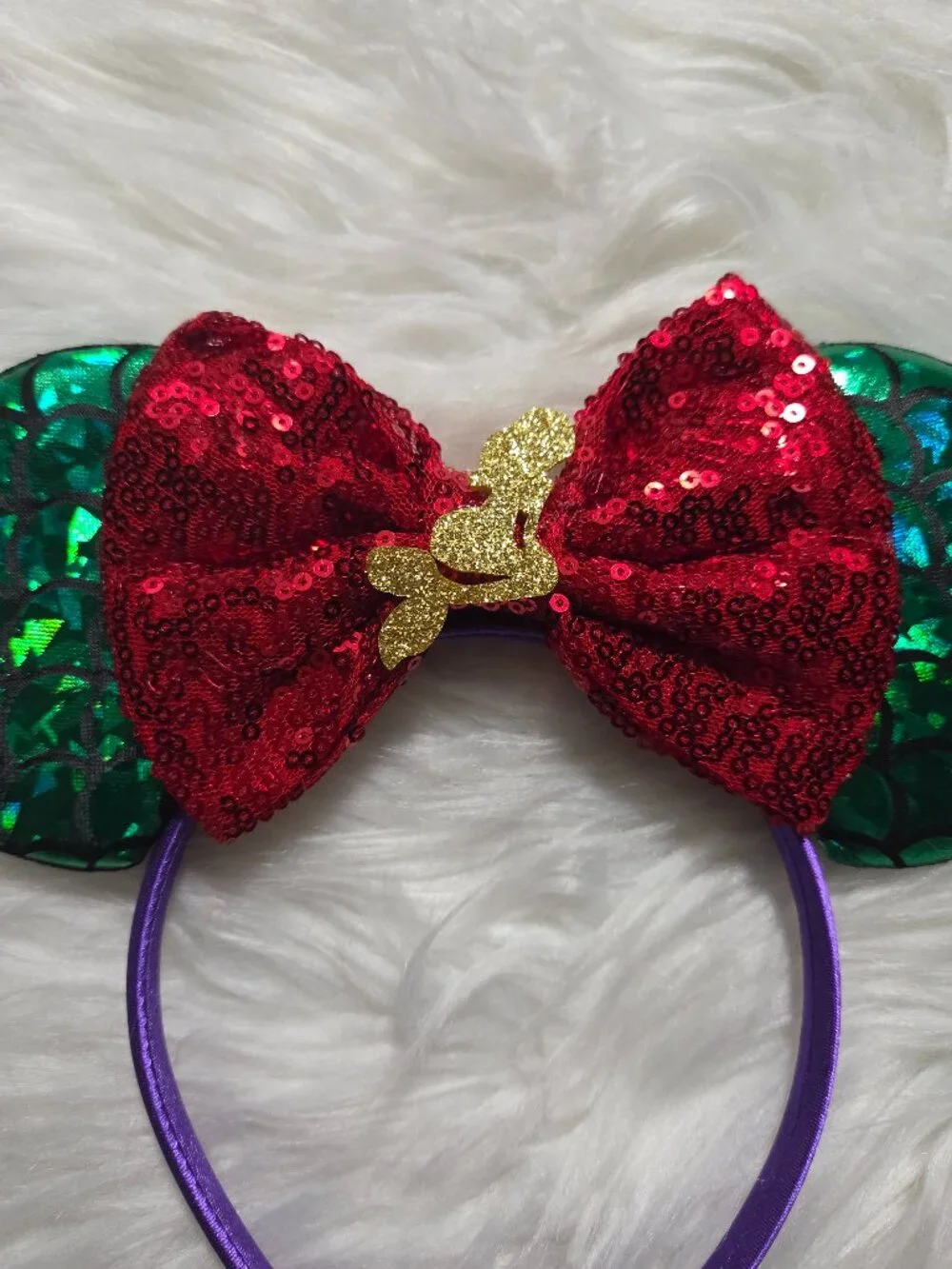 Little Mermaid Minnie Mouse Ears